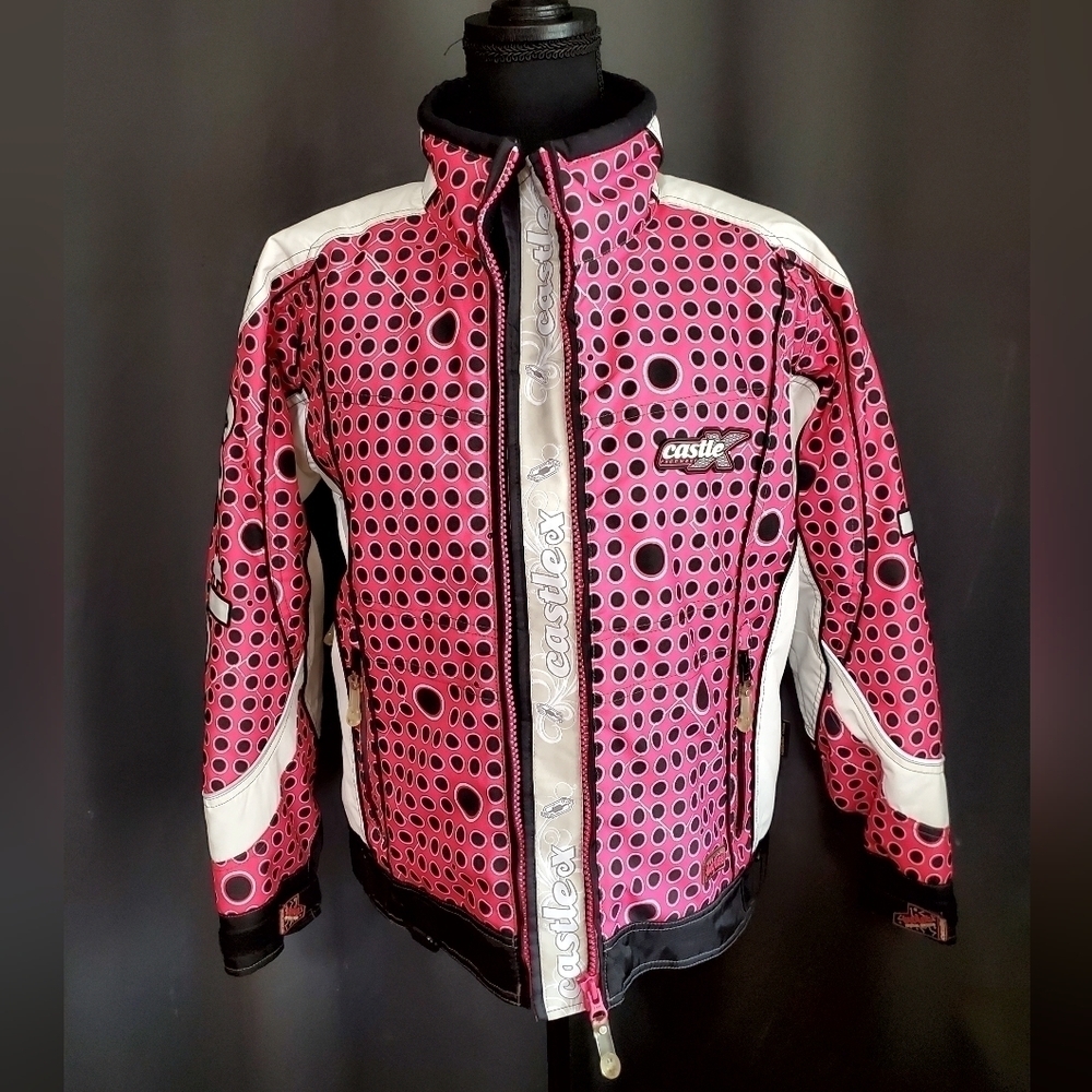 Castle X Racewear Pink Jacket Size Small - Picture 4 of 15